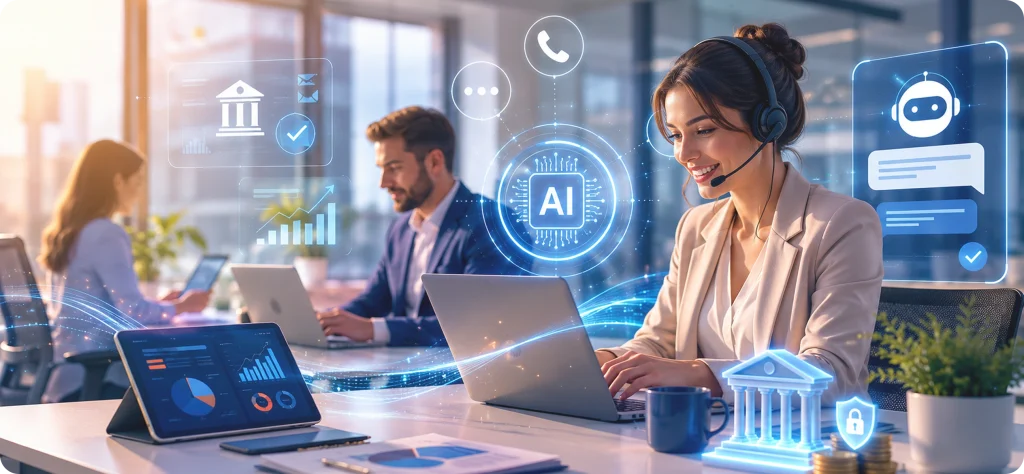 A Guide to AI in Customer Communications for Financial Services