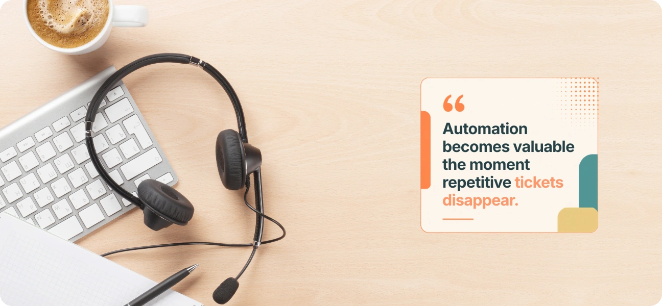 AI Automation to Reduce Repetitive Help Desk Tickets