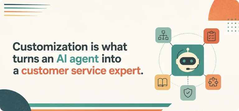 Customizable AI Agents in Customer Service