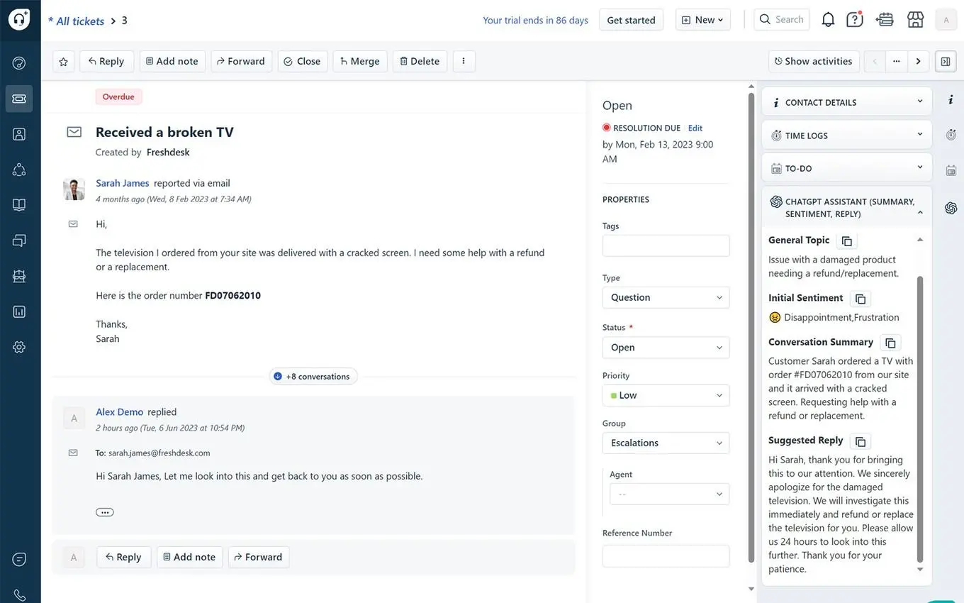 Freshdesk